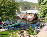 Raft-restaurant Lanterna